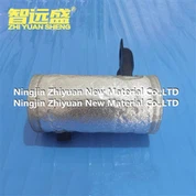 Izolačný plášť výfukového potrubia tlmiča